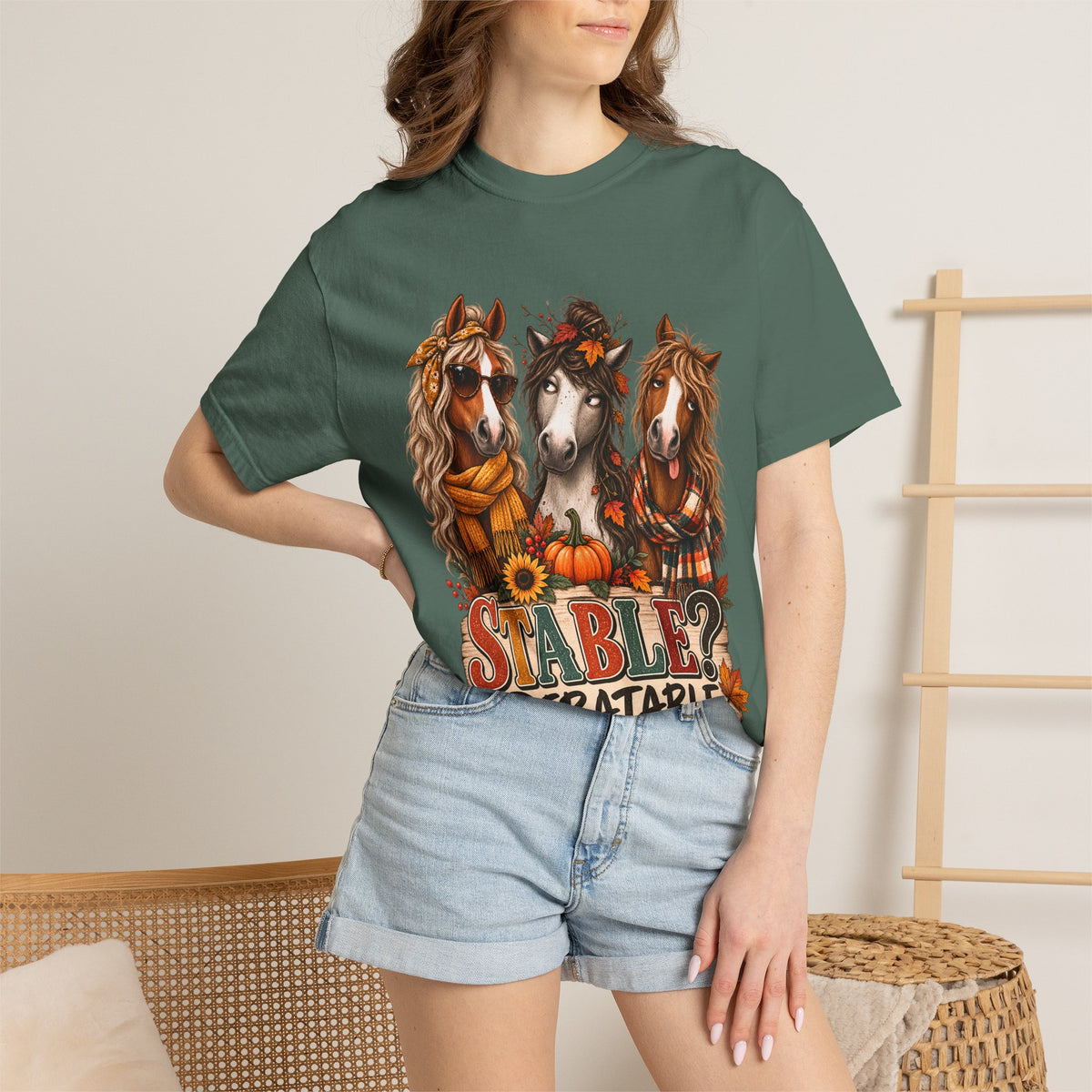 Stable Debatable Shirt, Funny Horse Shirt, Horse Lover Gift, Equestrian T-Shirt, Fall Horse Shirt, Horse Mom Tee, Barn Life Shirt