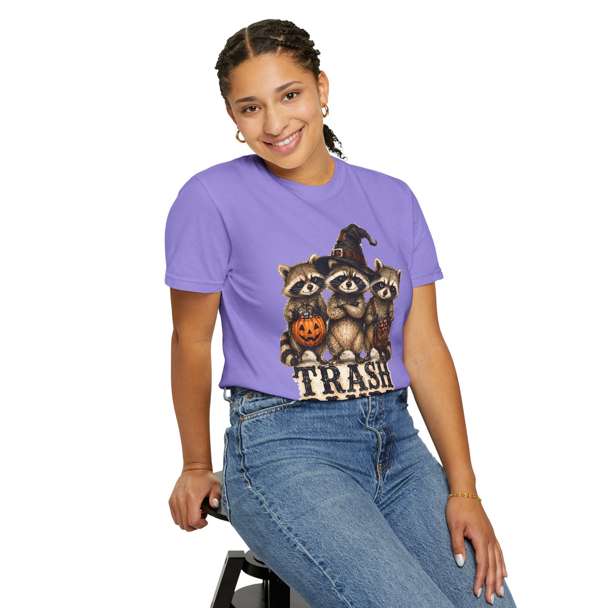 Trash Panda Shirt, Funny Raccoon Shirt, Halloween Raccoon Tee, Cute Halloween Shirt, Raccoon Lover Gift, Funny Fall Graphic Tee