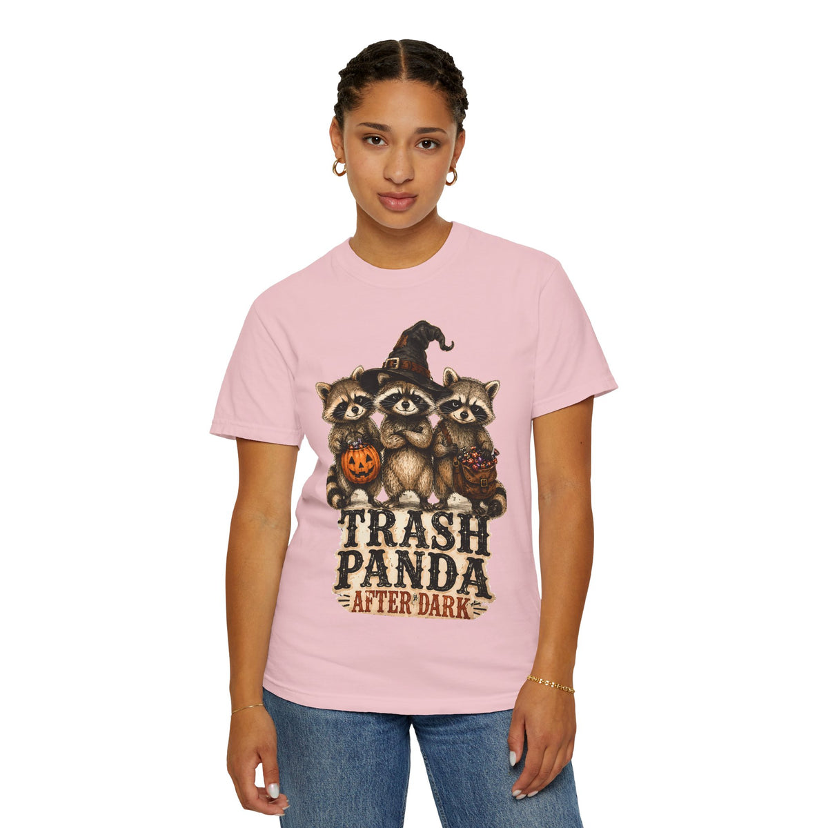 Trash Panda Shirt, Funny Raccoon Shirt, Halloween Raccoon Tee, Cute Halloween Shirt, Raccoon Lover Gift, Funny Fall Graphic Tee