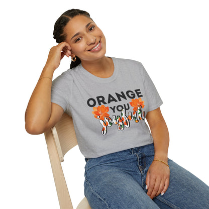 Fall Punny T-Shirt - Orange You Joyful