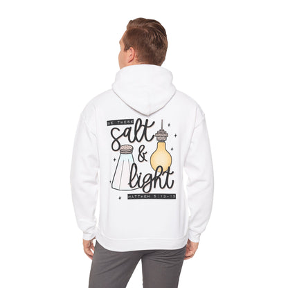 Hoodie — "Be the Salt & Light" Christian Faith Hoodie (Matthew 5:13-16)