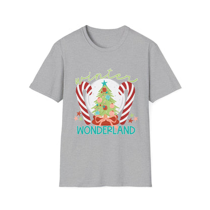 Winter Wonderland T-Shirt | Winter Aesthetic Tee, Unisex Apparel, Halloween Gift, Religious T-Shirt, Everyday Comfort Wear