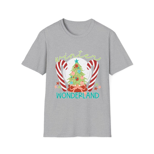 Winter Wonderland T-Shirt | Winter Aesthetic Tee, Unisex Apparel, Halloween Gift, Religious T-Shirt, Everyday Comfort Wear