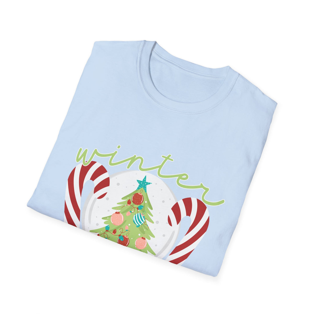 Winter Wonderland T-Shirt | Winter Aesthetic Tee, Unisex Apparel, Halloween Gift, Religious T-Shirt, Everyday Comfort Wear