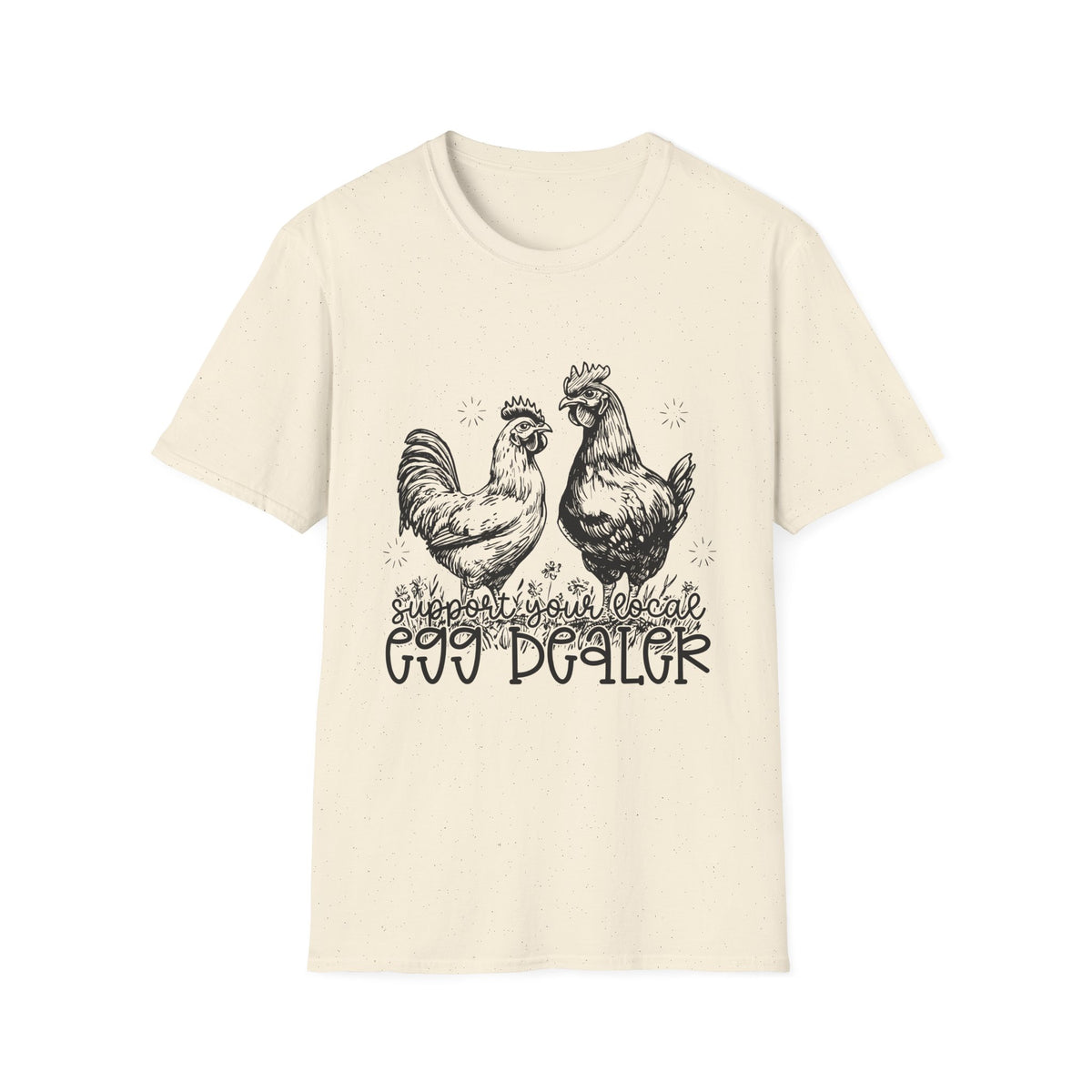 Support Your Local Egg Dealer T-Shirt | Fall Aesthetic Tee, Unisex Apparel, Halloween Gift, Religious T-Shirt, Everyday Comfort Wear