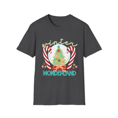 Winter Wonderland T-Shirt | Winter Aesthetic Tee, Unisex Apparel, Halloween Gift, Religious T-Shirt, Everyday Comfort Wear