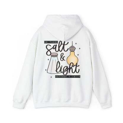 Hoodie — "Be the Salt & Light" Christian Faith Hoodie (Matthew 5:13-16)