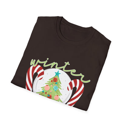 Winter Wonderland T-Shirt | Winter Aesthetic Tee, Unisex Apparel, Halloween Gift, Religious T-Shirt, Everyday Comfort Wear