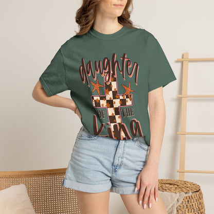 Daughter of the King Shirt, Christian Shirt for Women, Faith Based T-Shirt, Christian Cross Tee, Jesus Shirt, Christian Gift for Her