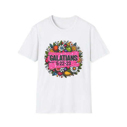 Faith Scripture T-Shirt| Galatians 5:22-23